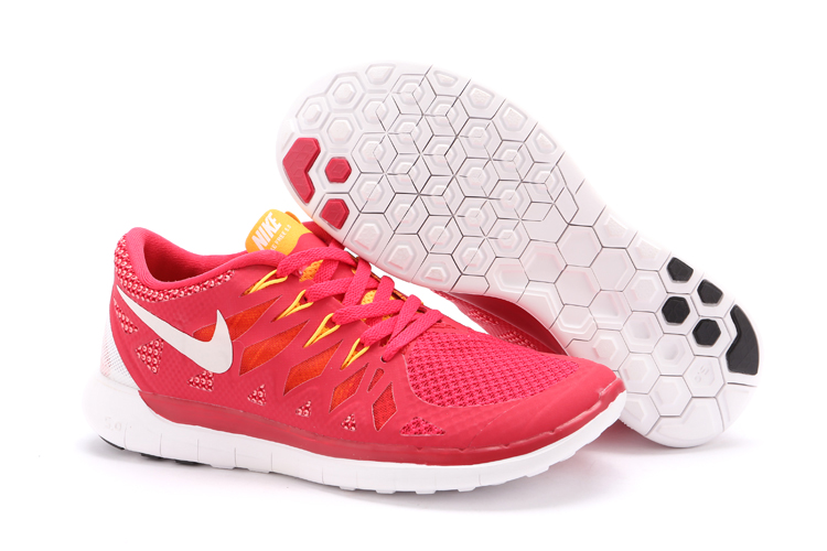 Nouveau Nike Free 5.0 Plus Les Hommes De Jaune O Blanc Rouge Chaussures De Course